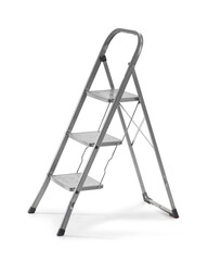 Maintenance ladder on white background © Pixel-Shot