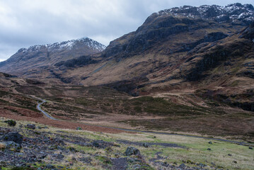 Glencoe in den schottischen Highlands