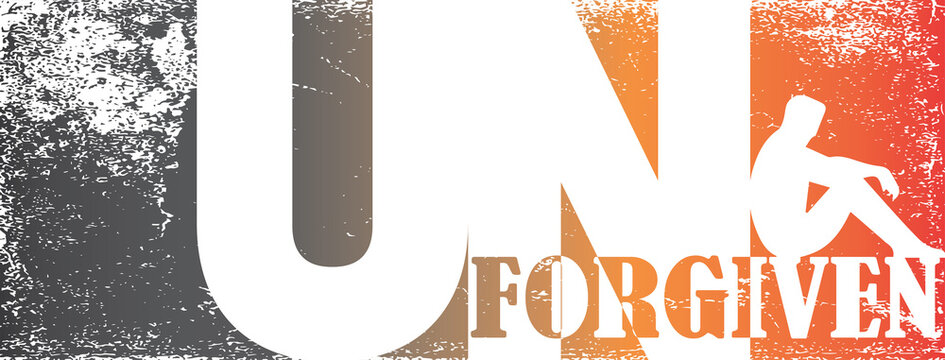 Unforgiven Man Sitting Down Artwork