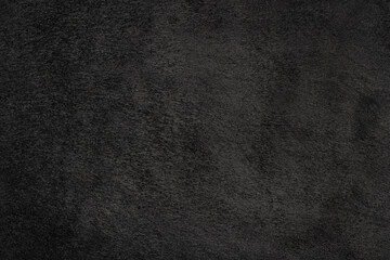 Closeup detail of black leather texture background.