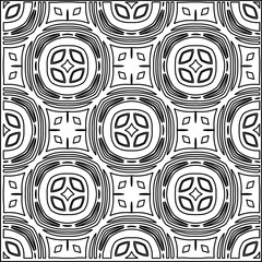 
Stylish texture with figures from lines.
Abstract geometric black and white pattern for web page, textures, card, poster, fabric, textile. Monochrome graphic repeating design. 