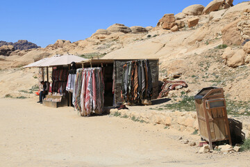 Souvenirshop in Jordanien
