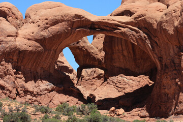 Double Arch at the Section Windows