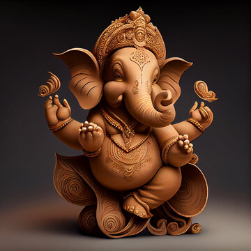 A sulpture of Lord Ganesha