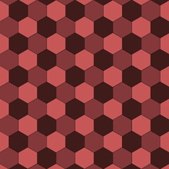 Fototapeta na wymiar seamless hexagon pattern background