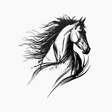 Quarter Horse Tattoo design by UnicornSpirit  Fur Affinity dot net