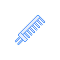 comb icon vector for website symbol icon presentation