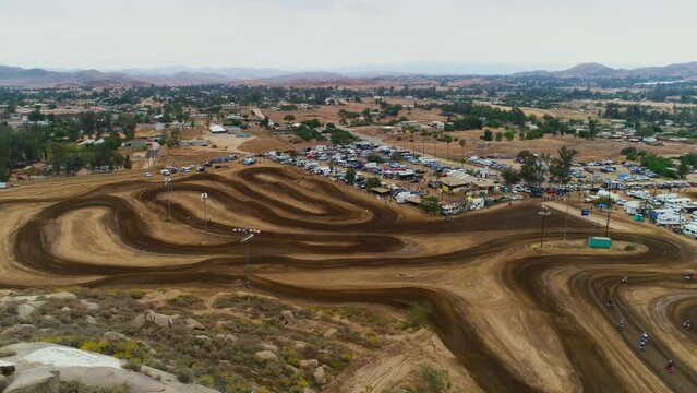 Motocross Track - Racing Event