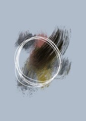 Fototapeta premium Minimalist illustration with soft colors, perfect for social media posting needs