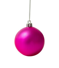 red christmas ball isolated - 560306127