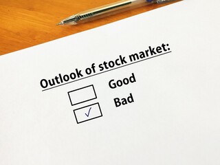 Questionnaire about industry
