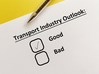 Questionnaire about industry