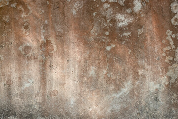 Rustic concrete wall surface with grunge texture and soft sunshine