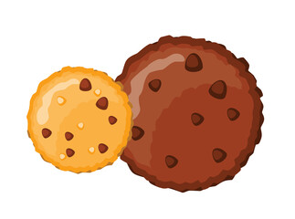 cookie isolate illustration