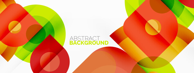 Colorful geometric pattern, minimal abstract background for wallpaper, banner, presentation