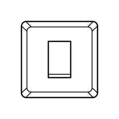 Light Switch Vector Icon Illustration