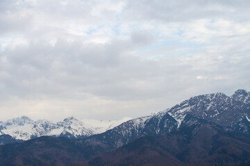 beautiful green high mountains in Poland