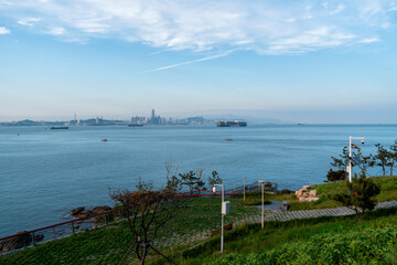 Qingdao Urban Coast Line scenery