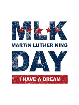 Martin Luther King Jr. Day png, Martin Luther King Jr. Day typography design png, mlk png, 