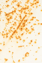 Rusted weathered metal with paint ovelays