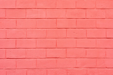 Light red brick wall texture