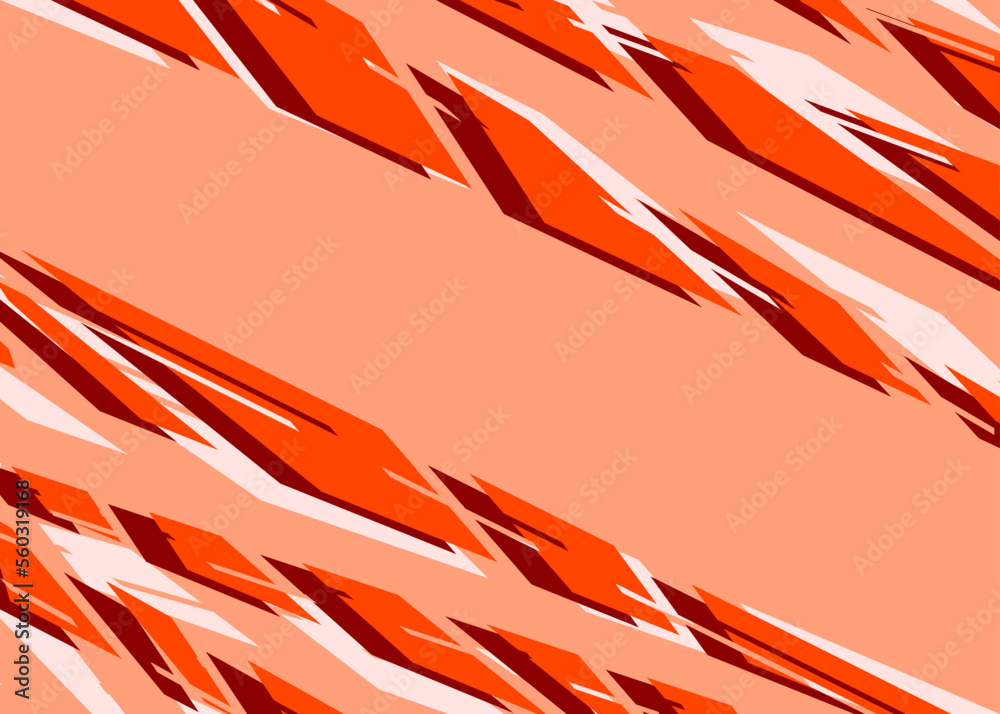 Poster abstract background with rough irregular stripe pattern and with some copy space area