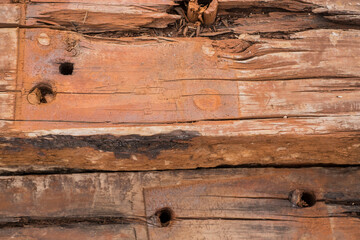 Obraz premium 枕木_背景素材