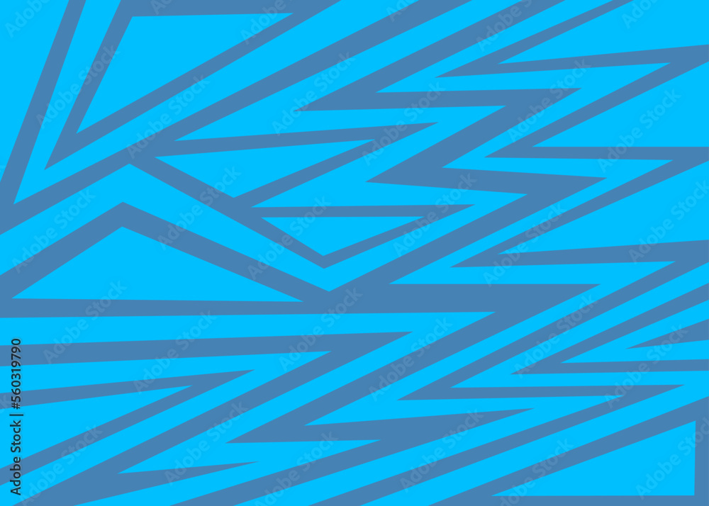 Poster abstract background with some triangle and zigzag lines pattern