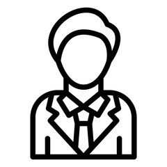 Groom Icon Style