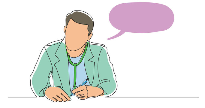 hospital doctor listening carefully making notes during meeting - PNG image with transparent background isolated