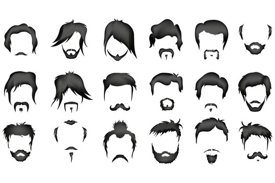 Hair & Beard Shapes Design