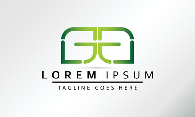 Letter G Leaf Logo Design Template Element,Nature Element Vector Icon For Business Company With Green Gradient Color