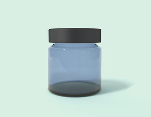 3D Rendered Bottles Mockup Template