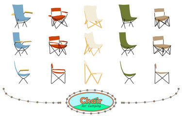 アウトドアチェアセット
