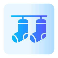 socks gradient icon