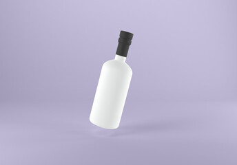 3D Rendered Bottles Mockup Template
