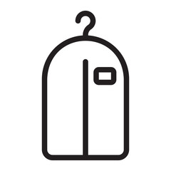 pouch bag line icon