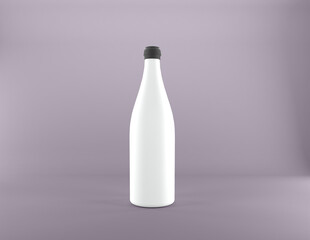 3D Rendered Bottles Mockup Template