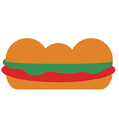 Burger flat icon