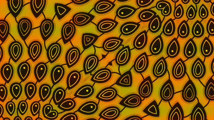 Colored African fabric – Seamless and textured pattern, cotton, high definition photo