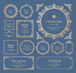 バレンタインデーのフレーム。上品な額縁。美しいデザイン装飾。