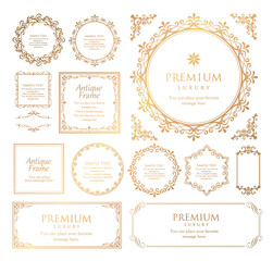 バレンタインデーのフレーム。上品な額縁。美しいデザイン装飾。