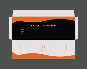 professional Post card and envelope design. unique and clean envelope design.