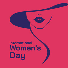 Happy women's day social media story template