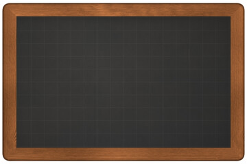 Chalkboard With Wooden Frame