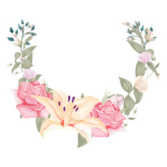 Watercolor Flowers ClipArt