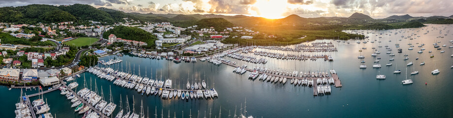 Sailing in the Caribbean, Boats and Beaches