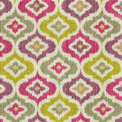 Ikat Seamless Background Pattern  digital printing textile illustration