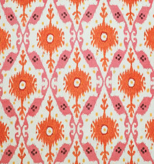 Ikat Seamless Background Pattern  digital printing textile illustration