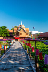 Obraz premium Chiang Mai, Thailand. Jedlin temple